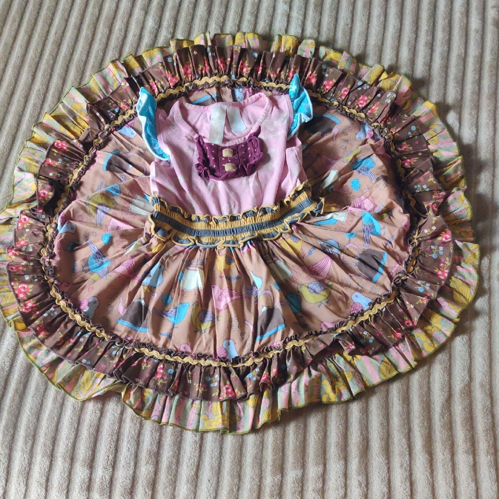 Matilda Jane Girl Dress Paint By Numbers Size 2
